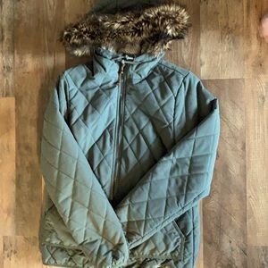 Eddie Bauer quilted winter coat